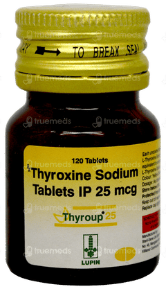 Thyroup 25 Tablet 120 Thyroup 25 Tablet 120