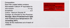Atorica 10 Tablet 15 Atorica 10 Tablet 15