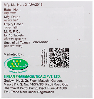 Zicla M Tablet 15
