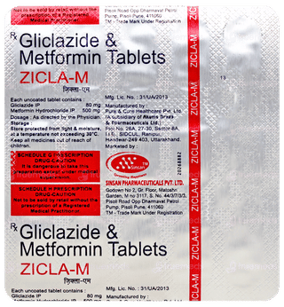 Zicla M Tablet 15