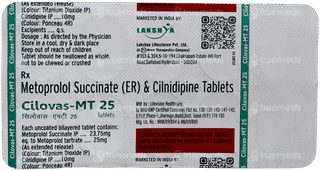 Cilovas Mt 25 Mg Tablet Er 10