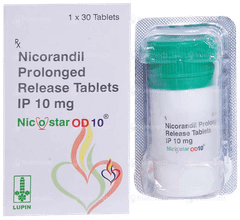 Nicostar Od 10 Tablet 30 Nicostar Od 10 Tablet 30