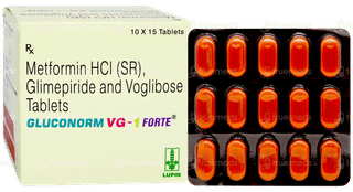 Gluconorm Vg 1 Forte Tablet 15