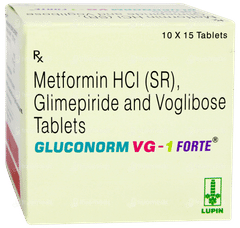 Gluconorm Vg 1 Forte Tablet 15