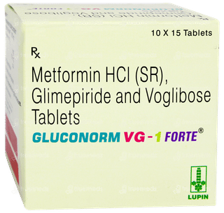 Gluconorm Vg 1 Forte Tablet 15