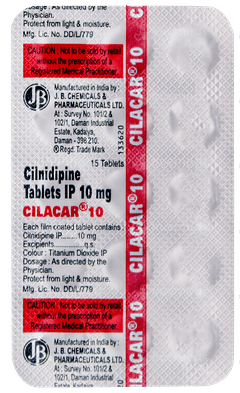 Cilacar 10 Tablet 15 Cilacar 10 Tablet 15