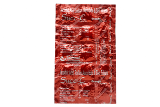 Succ C Orange Flavour Chewable Tablet 15