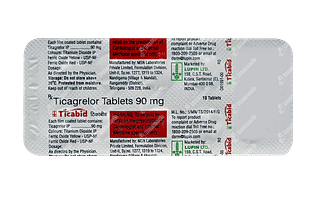 Ticabid 90mg Tablet 10