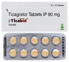 Ticabid 90mg Tablet 10