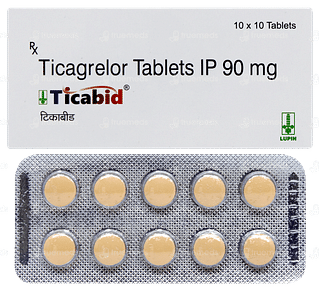 Ticabid 90mg Tablet 10