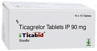 Ticabid 90mg Tablet 10