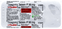 Ticabid 90mg Tablet 10