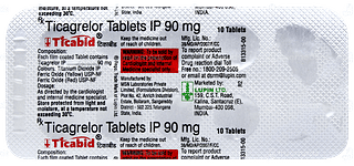 Ticabid 90mg Tablet 10