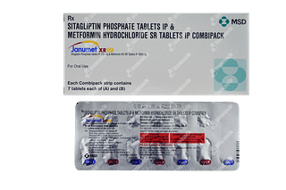 Janumet Xr Cp 100/1000 MG Tablet 14