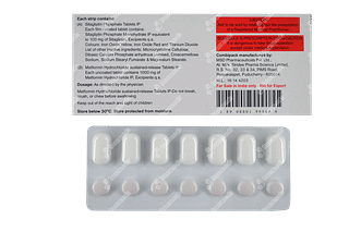 Janumet Xr Cp 100/1000 MG Tablet 14