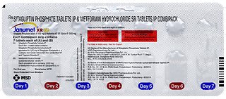 Janumet Xr Cp Combipack Tablet 14