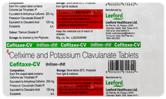 Cefitaxe Cv Tablet 10 Cefitaxe Cv Tablet 10