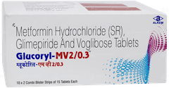 Glucoryl Mv 2/0.3 Tablet 15 Glucoryl Mv 2/0.3 Tablet 15
