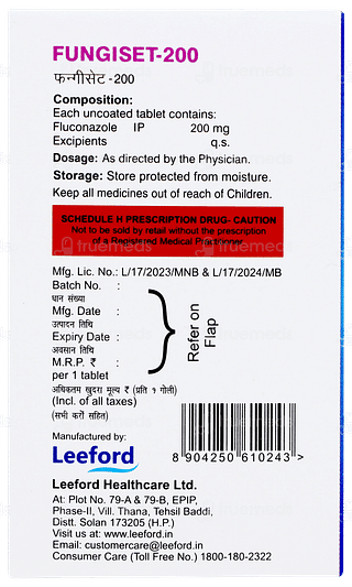 Fungiset 200 Tablet 1