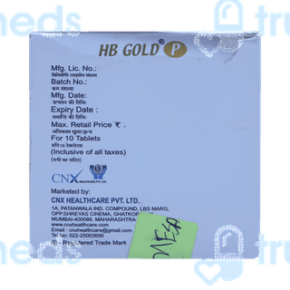 Hb Gold P Tablet 10