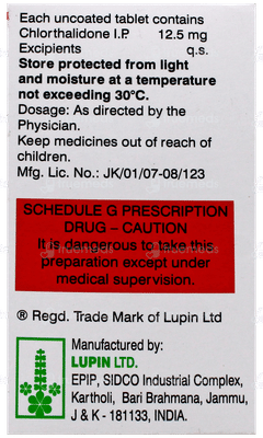 Lupiclor 12.5 Tablet 15