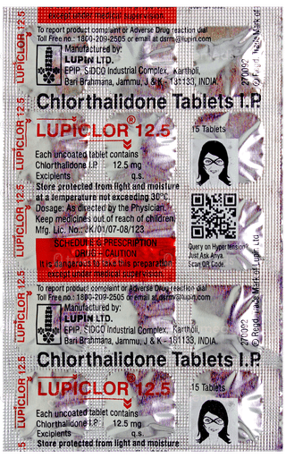 Lupiclor 12.5 Tablet 15