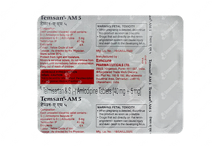 Temsan Am 5/40 MG Tablet 15