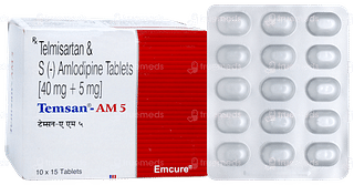 Temsan Am 5 Tablet 15