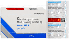 Zevert Md 8 Tablet 15