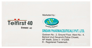 Telfirst 40 Tablet 15
