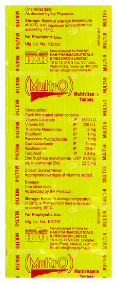 Multi 9 Tablet 10 Multi 9 Tablet 10