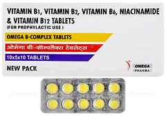 Omega B Complex Tablet 10 Omega B Complex Tablet 10