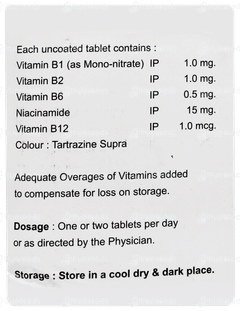 Omega B Complex Tablet 10