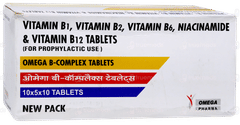 Omega B Complex Tablet 10
