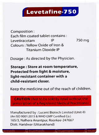 Levetafine 750 Tablet 10