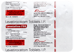 Levetafine 750 Tablet 10 Levetafine 750 Tablet 10