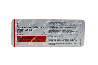 Xeloda 500 MG Tablet 10