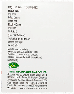 Tenlip M Tablet 15 Tenlip M Tablet 15