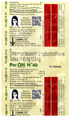 Pin Om H 40 Tablet 15