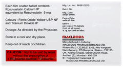 Rosumac 5 Tablet 15 Rosumac 5 Tablet 15