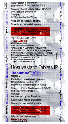 Rosumac 5 Tablet 15 Rosumac 5 Tablet 15