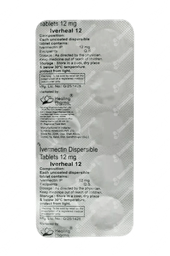 Iverheal 12 Tablet 10 Iverheal 12 Tablet 10
