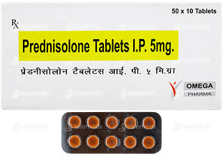 Prednisolone 5mg (omega) Tablet 10