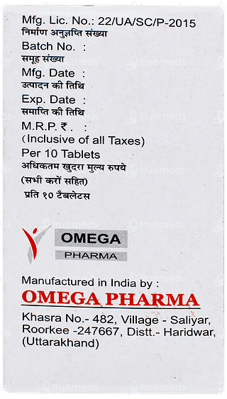 Prednisolone 5mg (omega) Tablet 10