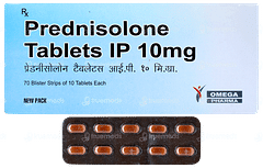 Prednisolone 10mg (omega) Tablet 10 Prednisolone 10mg (omega) Tablet 10