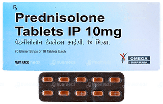 Prednisolone 10mg (omega) Tablet 10