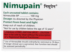 Nimupain Tablet 10 Nimupain Tablet 10