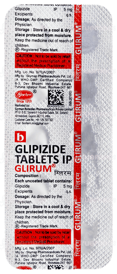 Glirum Tablet 10 Glirum Tablet 10