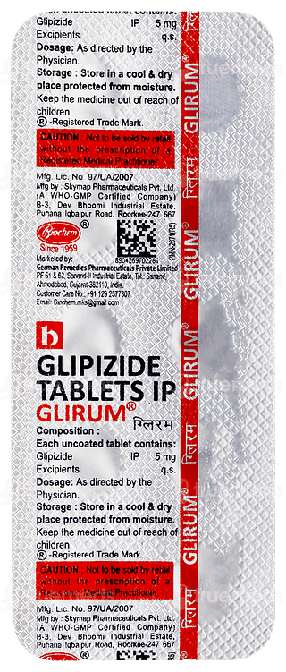 Glirum Tablet 10