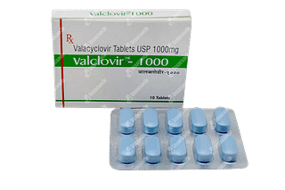 Valclovir 1000 Tablet 10